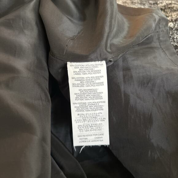 J. Crew Dress Size 12 Mixed Tweed Boucle Fit Flare Flounce Style B0562 Midi - Picture 11 of 11